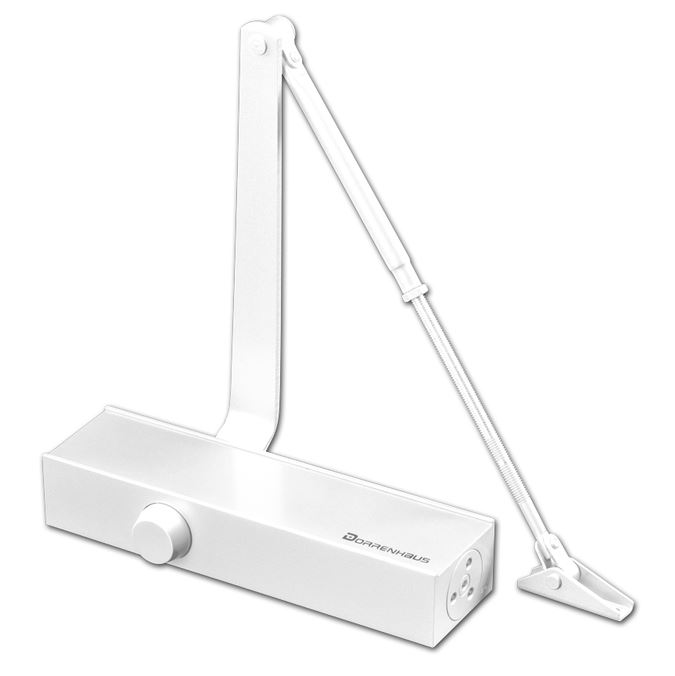 Karos ajt�beh�z�, 25-85kg, 180�nyit�si sz�g, feh�r, Dorrenhaus D2024-WH